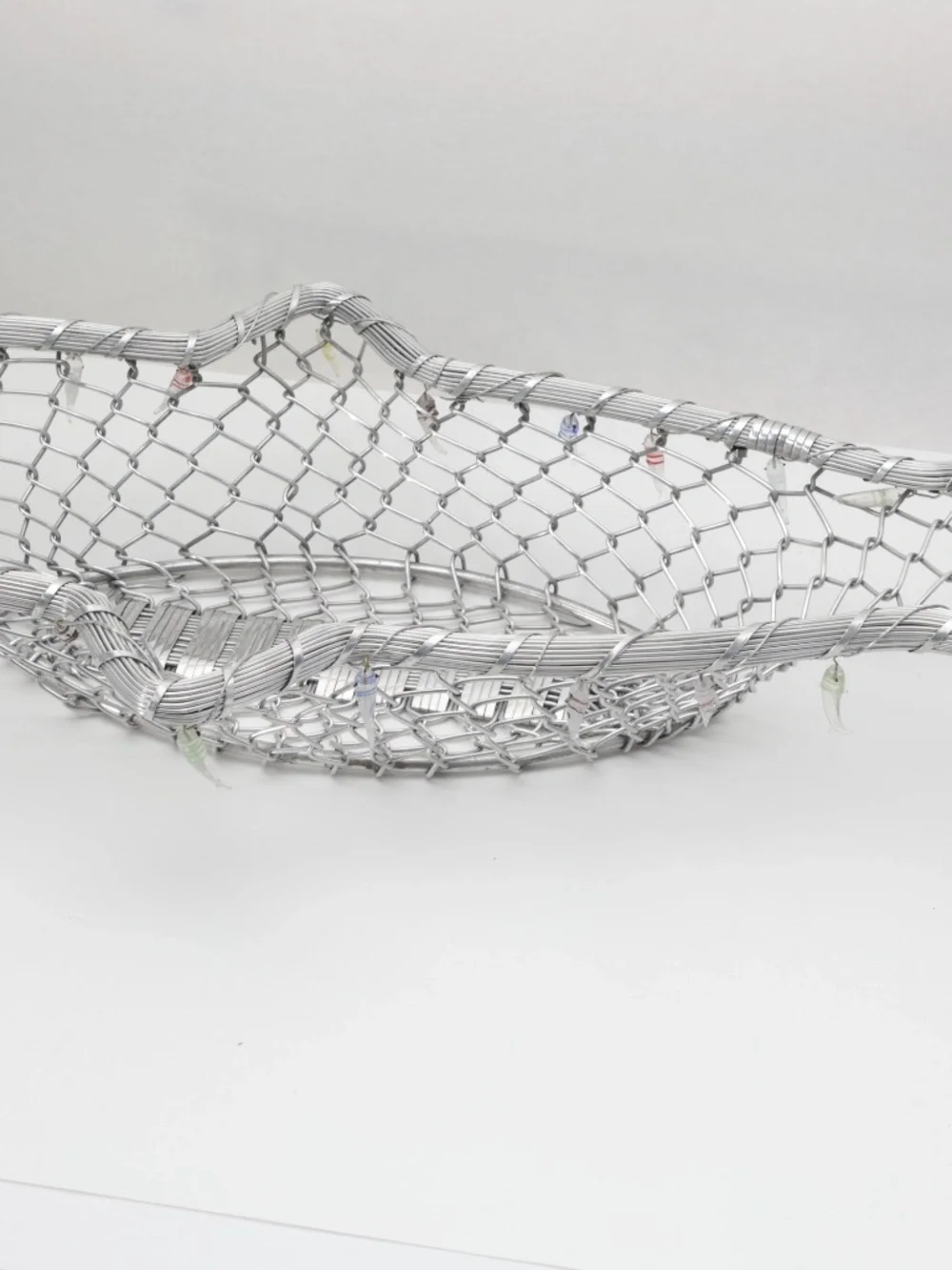 Wire Fish Basket Aluminum Chain Link Large 21